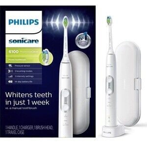 Philips Sonicare 6100 ProtectiveClean Electric Toothbrush - White
